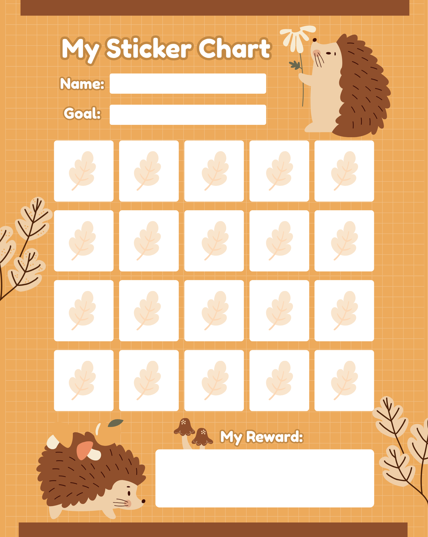 Magnetic Sticker Charts