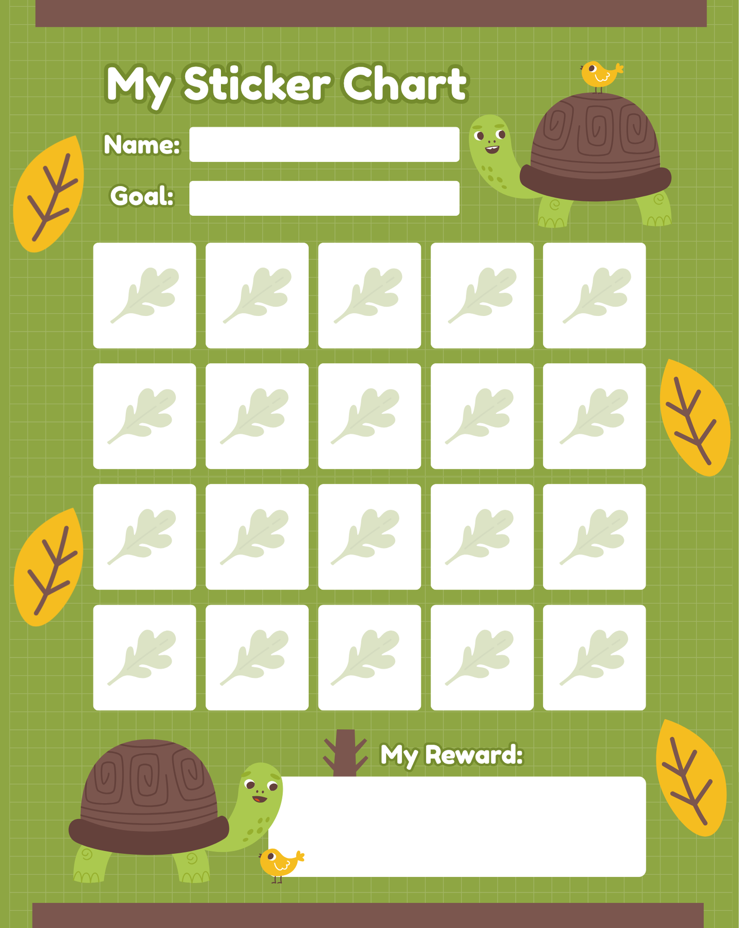 Magnetic Sticker Charts