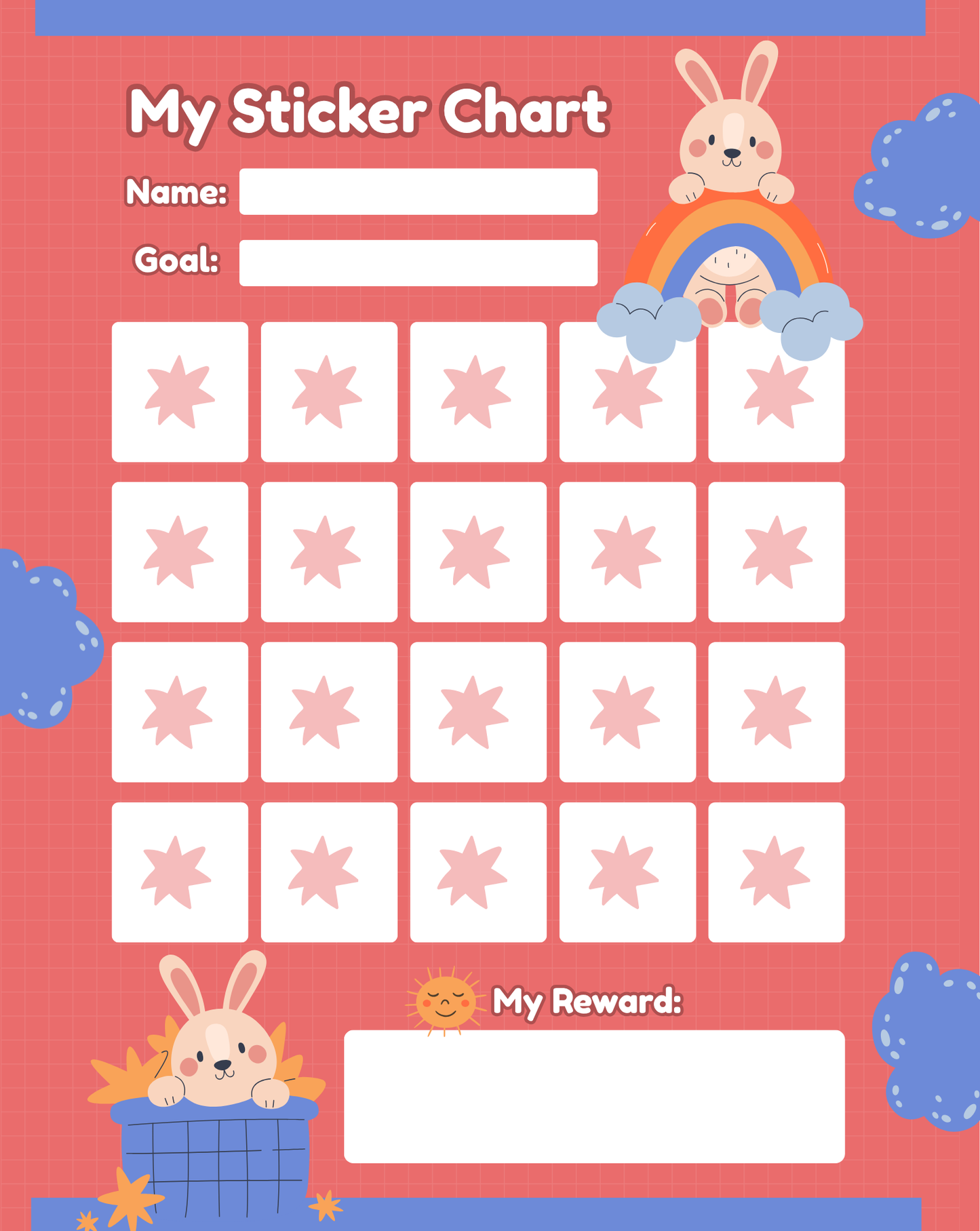 Magnetic Sticker Charts
