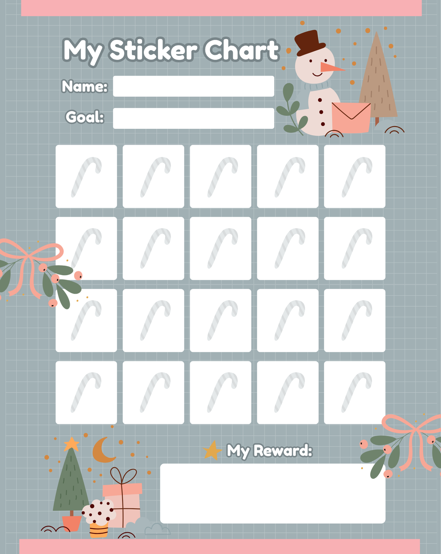 Magnetic Sticker Charts