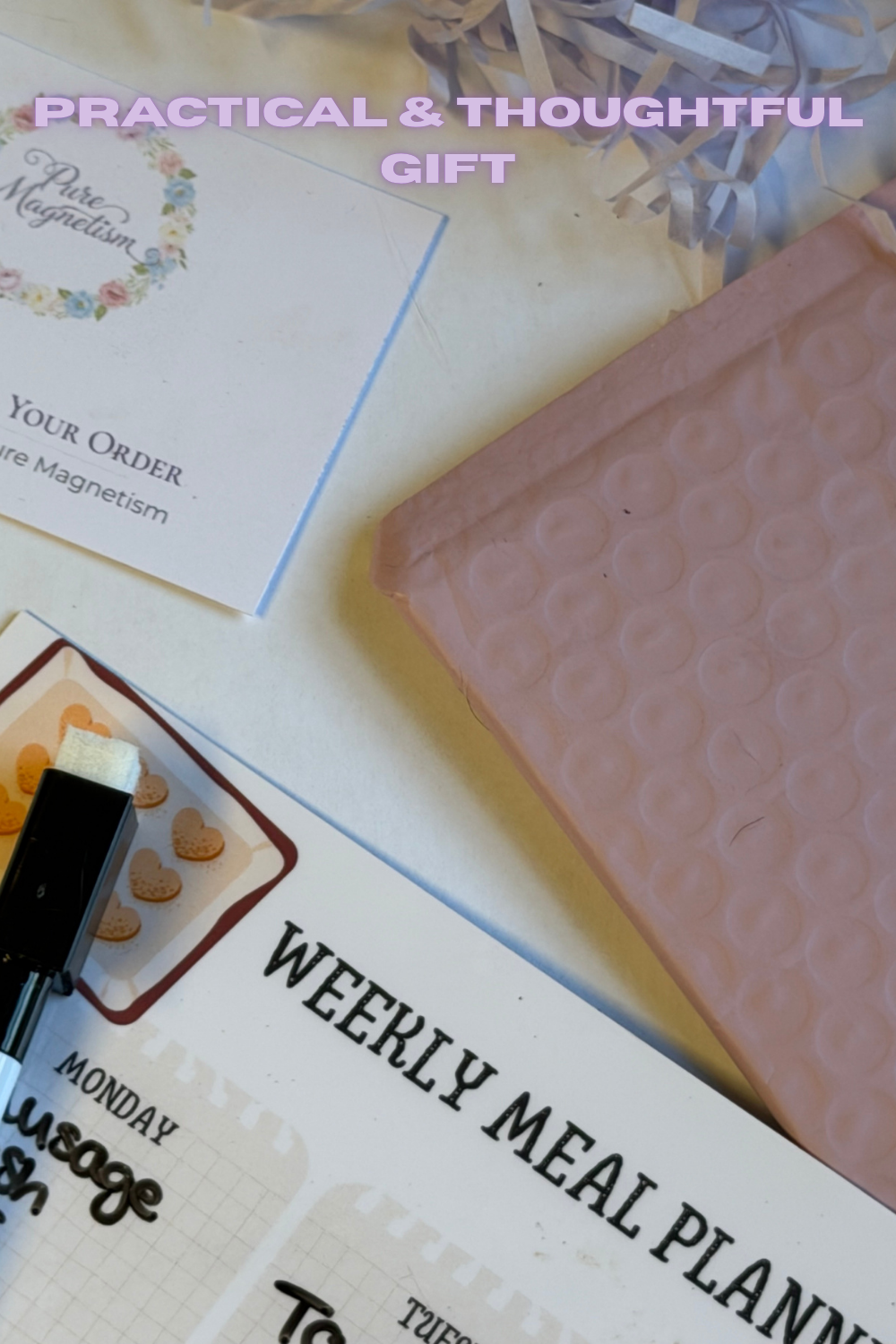 Magnetic Meal Planner
