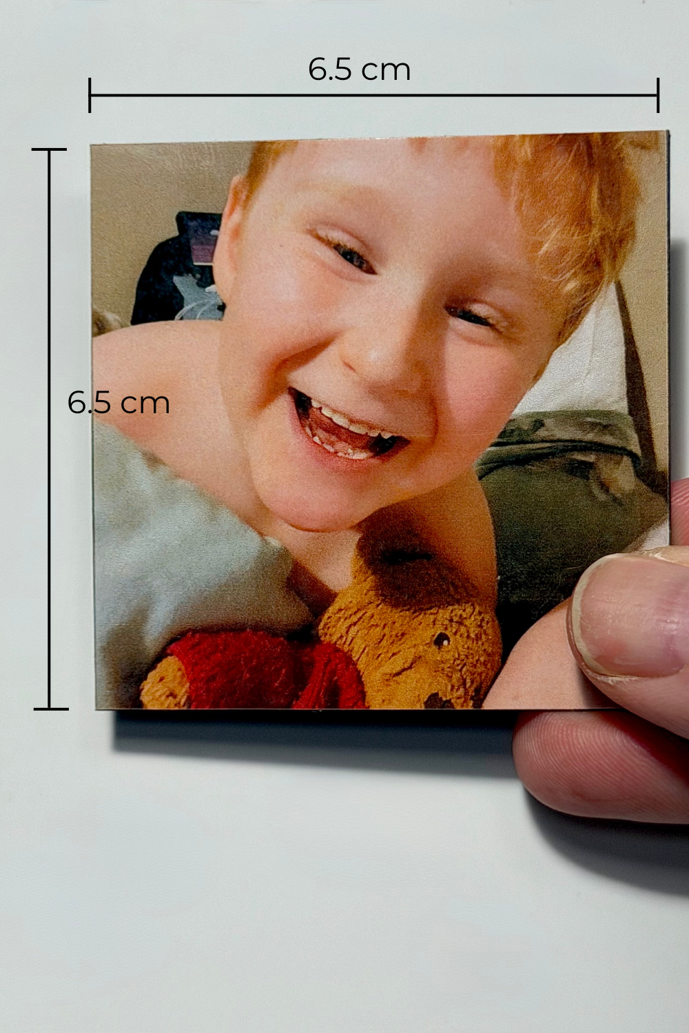 Personalised Photo Fridge Magnets (2D) - Most Popular- Pack of 5