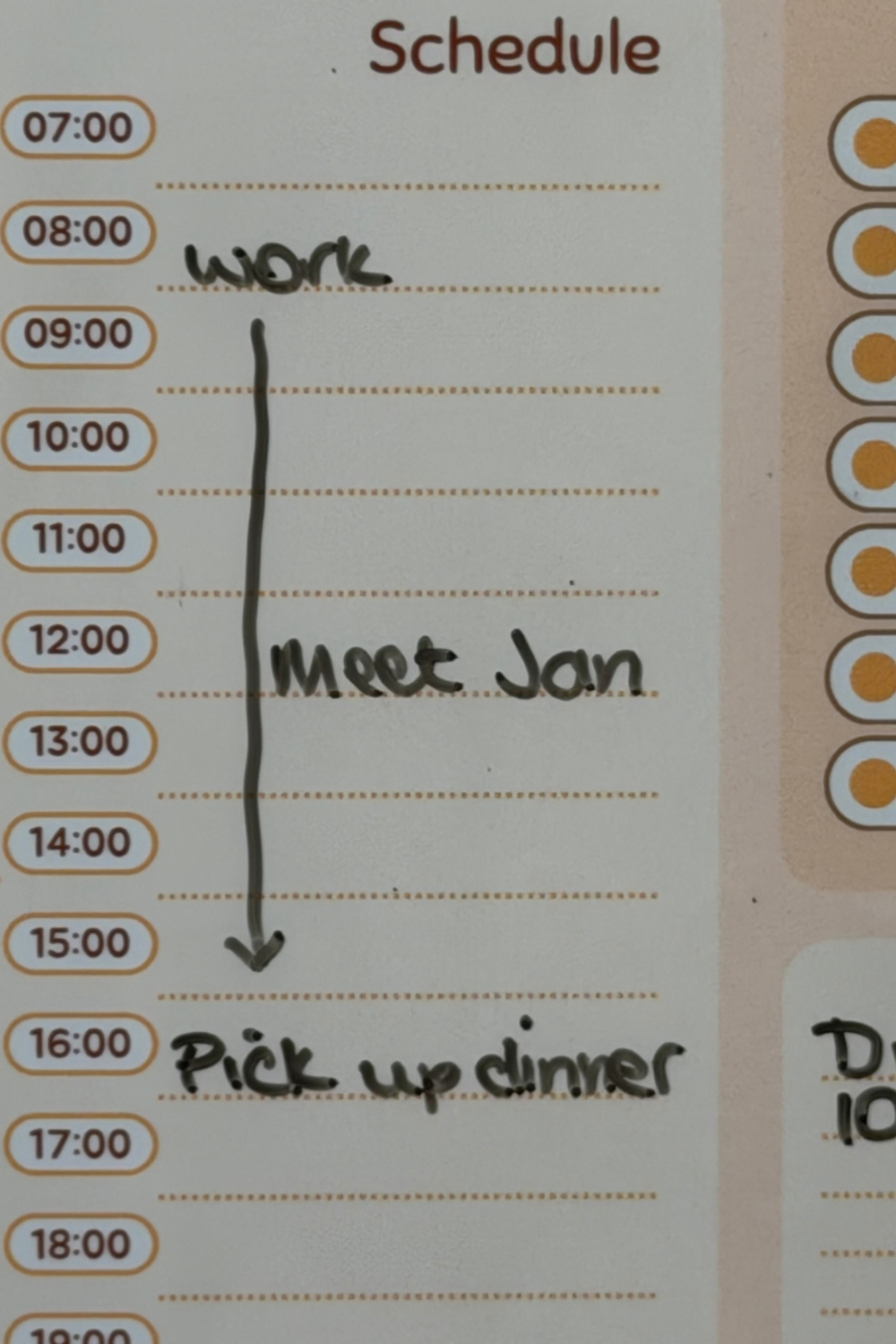 Magnetic Daily Planner