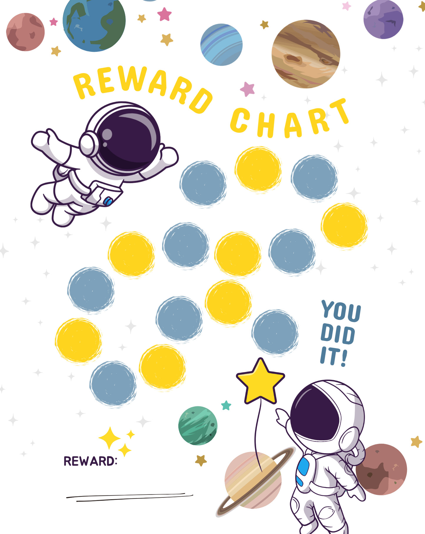 Magnetic Sticker Charts