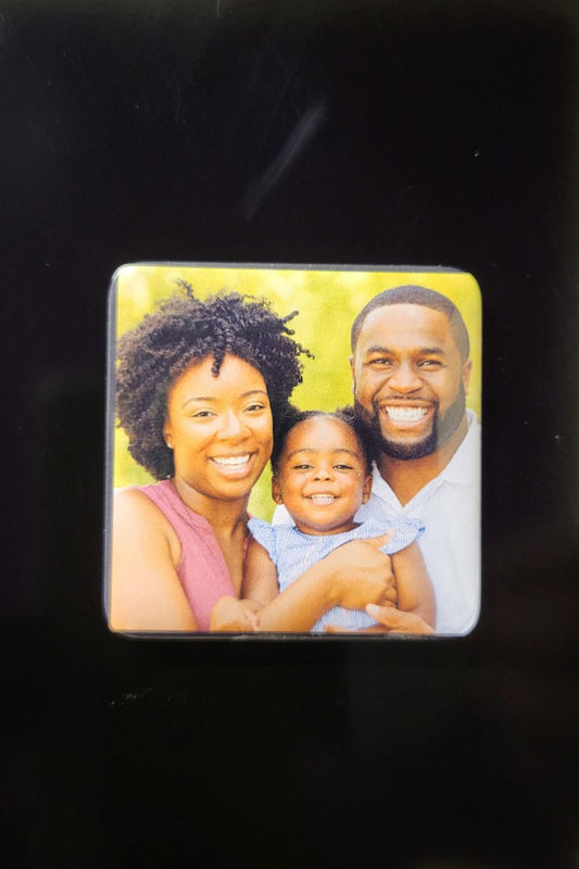 Personalised Photo Fridge Magnets (3D) - Best Value- Pack of 10
