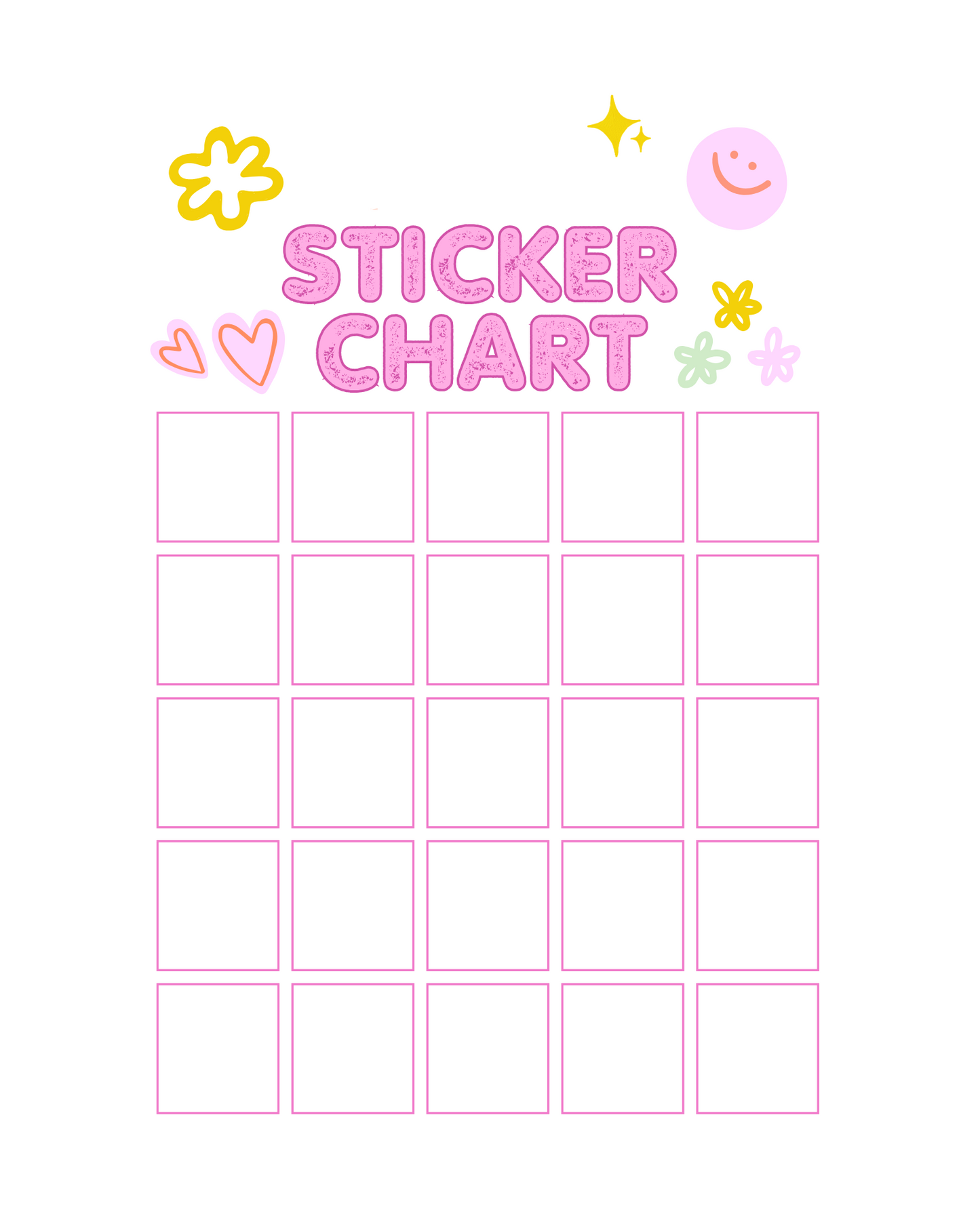 Magnetic Sticker Charts