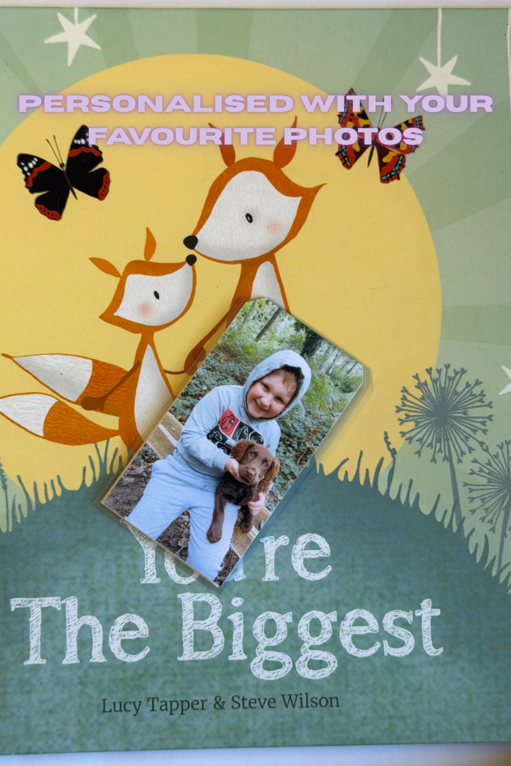 Personalised Magnetic Photo Bookmarks