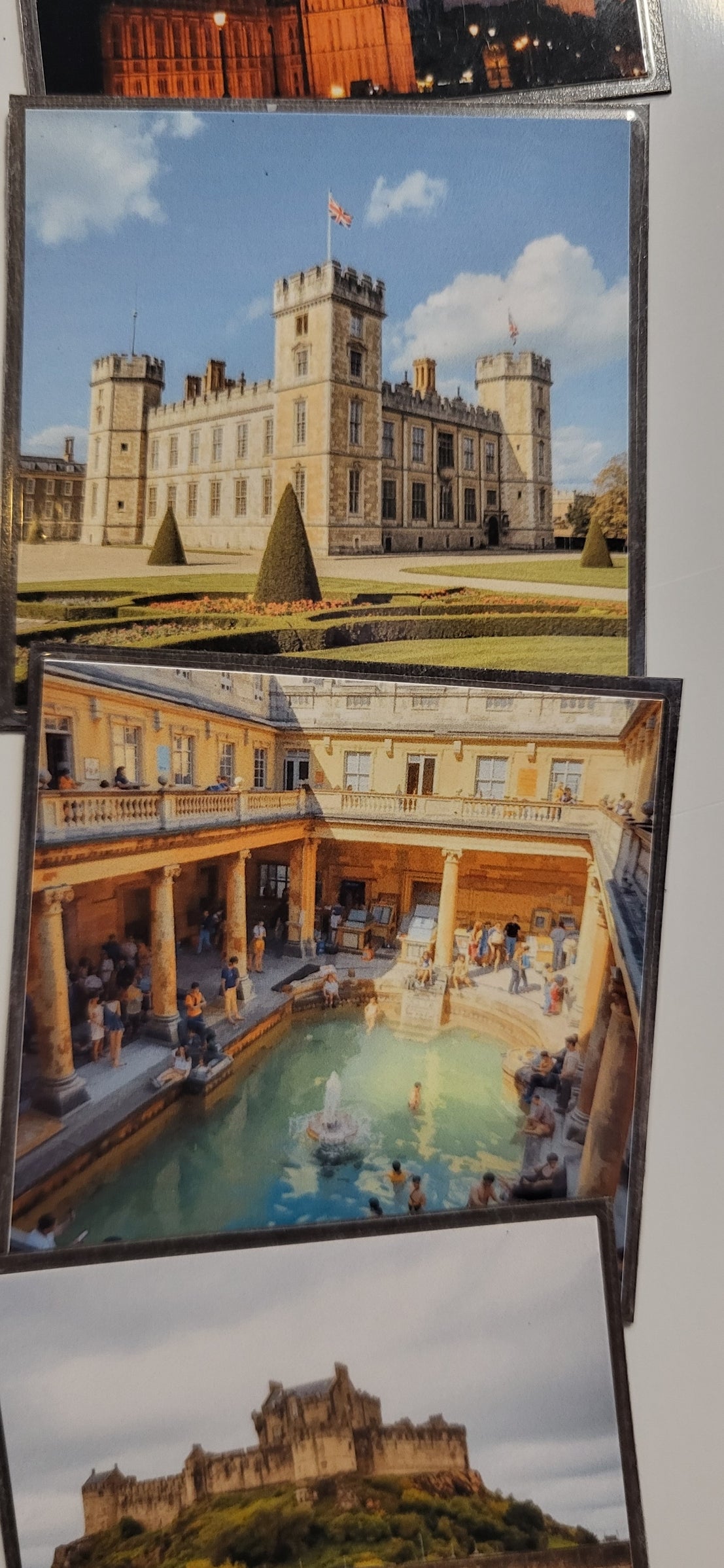 3 storyboard magnets zoomed in