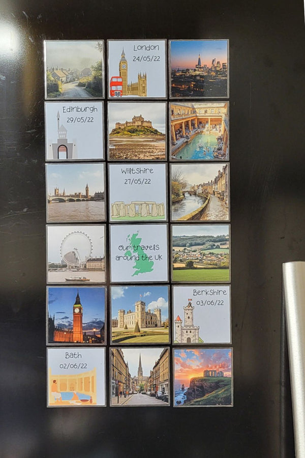 Personalised Storyboard Fridge Magnets - Best Value- Pack of 10